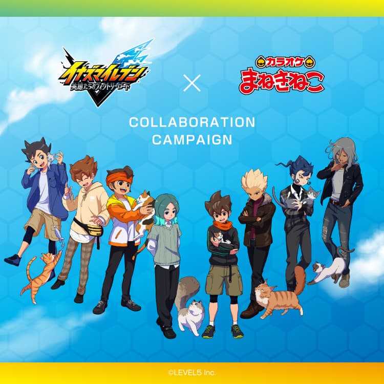イナズマイレブン 英雄たちのヴィクトリーロード × まねきねこ